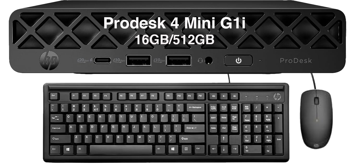 Amazon.com: HP ProDesk 4 Mini G1i AI Business Mini Desktop PC