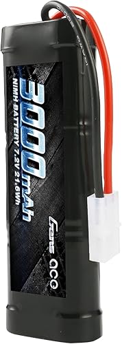 Gens Ace Batería NiMH 3000mAh 72V con conector Tamiya para RC Cars Camión Avión Helicóptero y barco