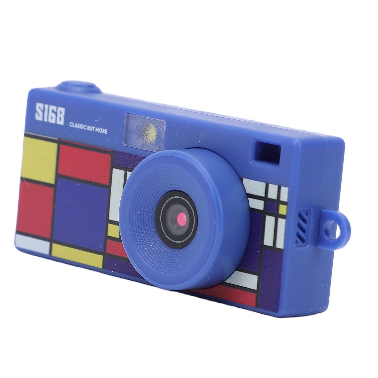 Mini Keychain Camera, 2K 1440P Portable Vintage Keychain Camera, Type C Charging, with Built in Flash and 1.47 Inch Screen, for Travel and Campus (Blue)-image-16