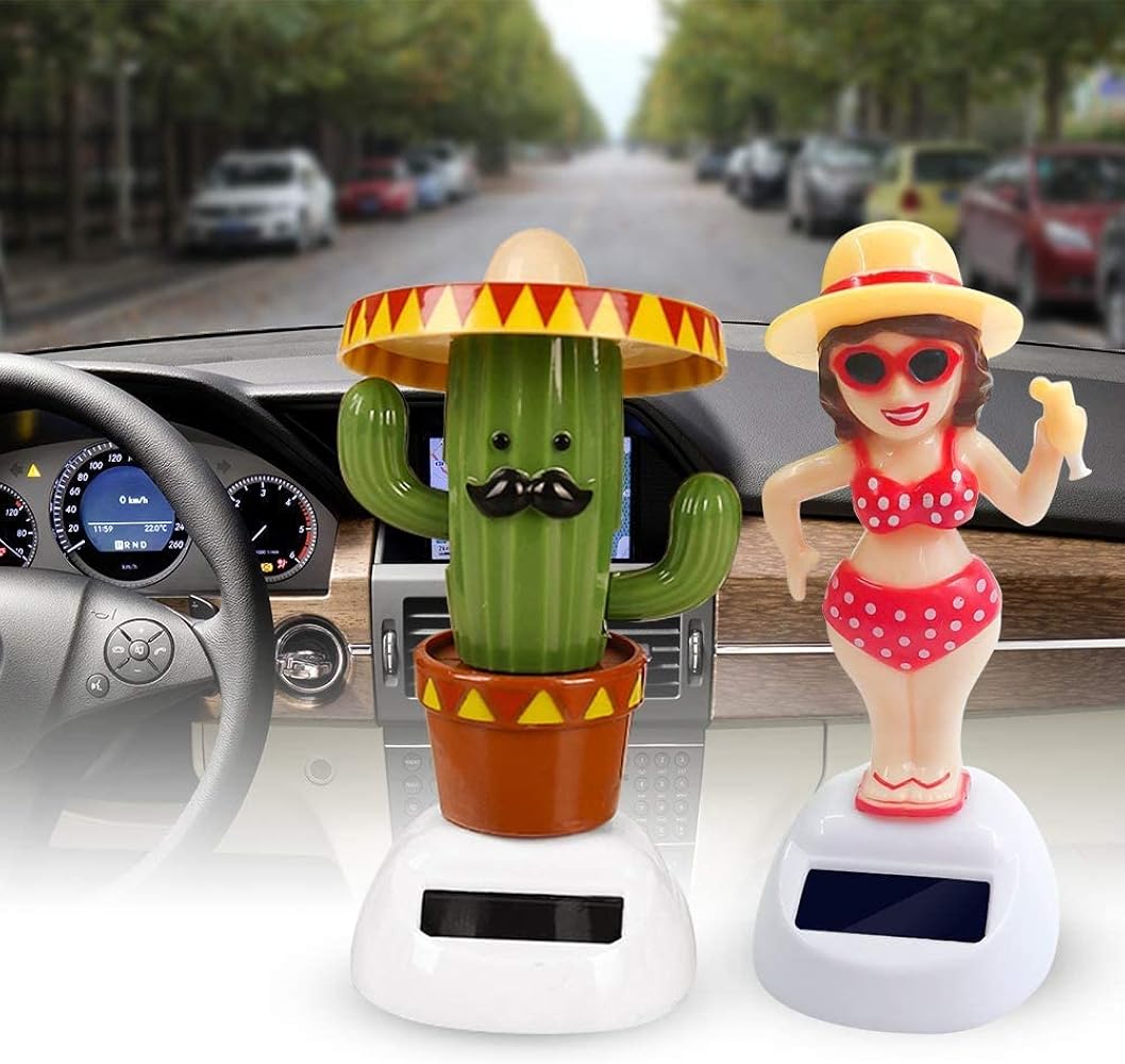 Amazon.co.jp: ソーラーパワーダンスフリップスイングヘッドビーチ