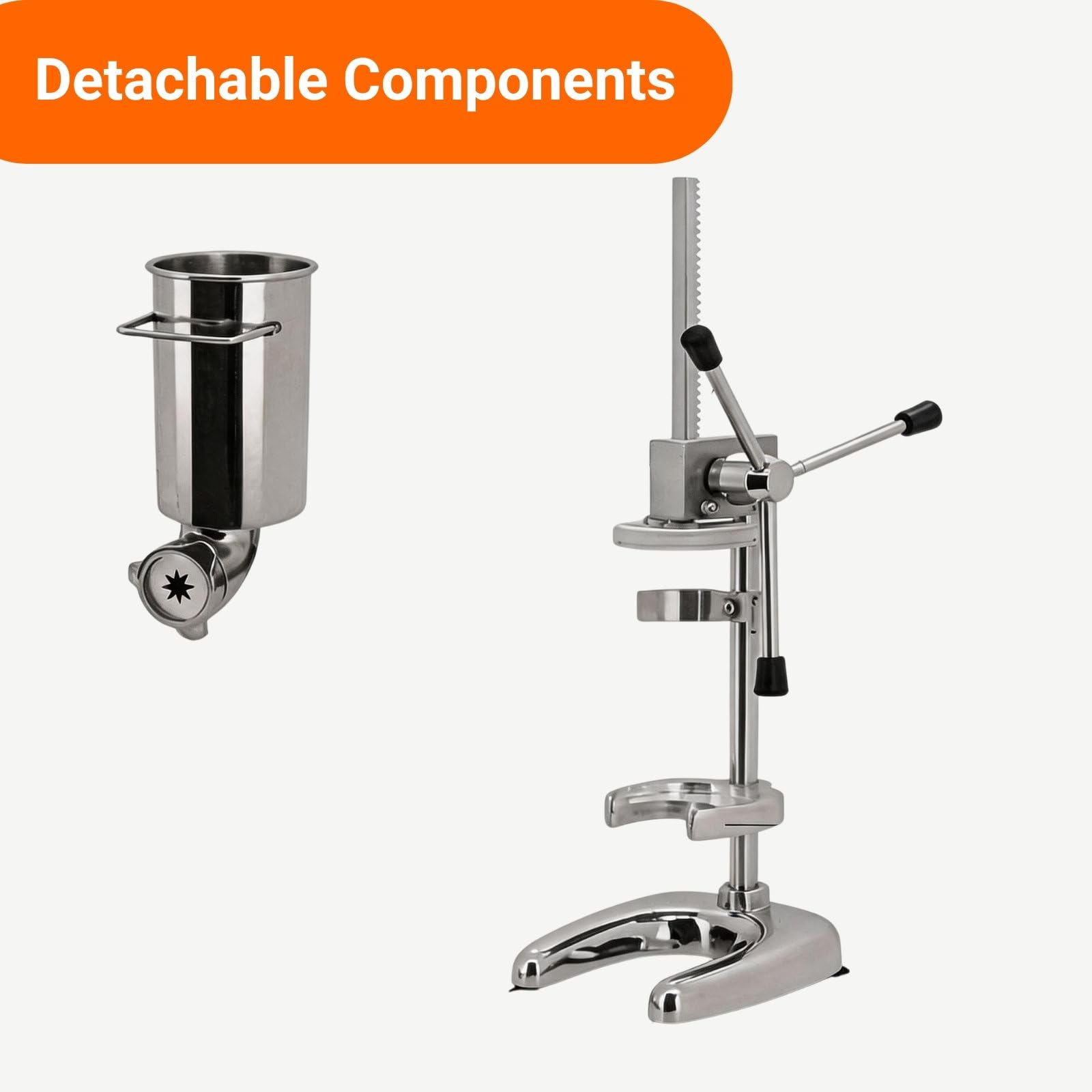 Machine À Churros 2L/3L Verticale avec 5 Moules et Cuve Amovible pour Churros Espagnols, Idéale pour Restaurants et Boulangeries 3L