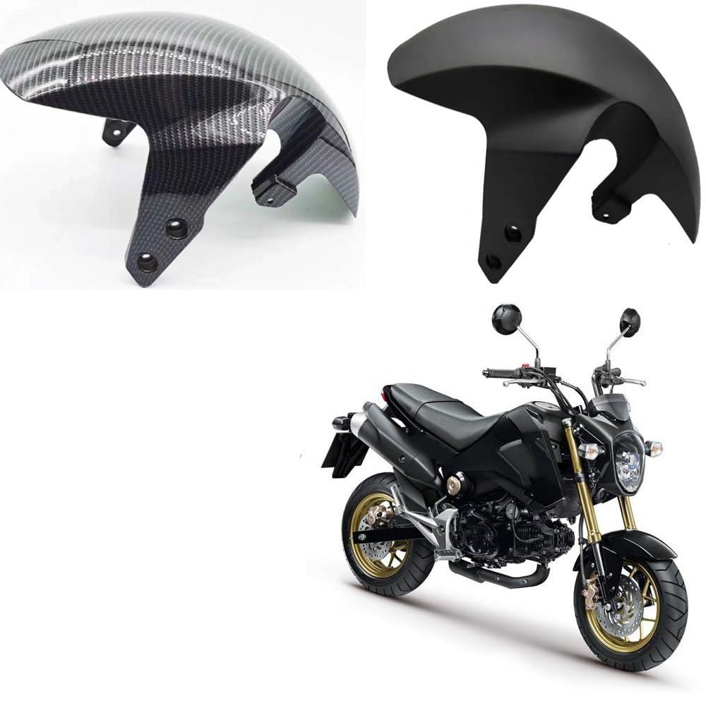 BeNsil Parafanghi Moto Parafango Anteriore Moto Splash Dust Protetive Guard Parafango Anteriore per GROM MSX125 per MSX 125 Paraspruzzi Paraspruzzi (Color : 2)