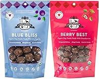 Vista 16 de Lord Jameson Berry Best - Golosinas orgánicas suaves y masticables para perros, fresas y remolachas, sin gluten, sin conservantes, certificado