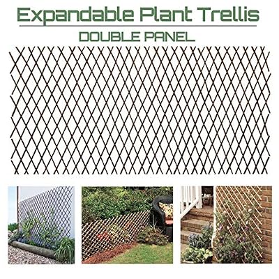 Garden Land Willow Expandable Plant Climbing Lattices Trellis Fence Support 36x92 Inch