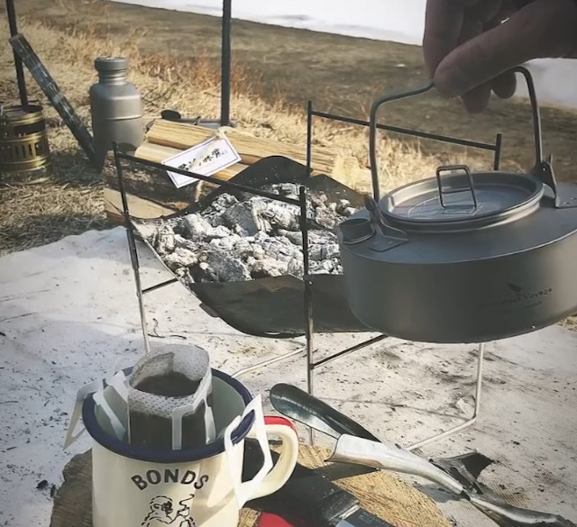 Amazon.com: Boundless Voyage Titanium Kettle with Folding Handle