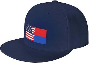 Bandera de la Provincia de Cartago and America Snapback Hat Flat Bill Hat Baseball Cap for Men Women