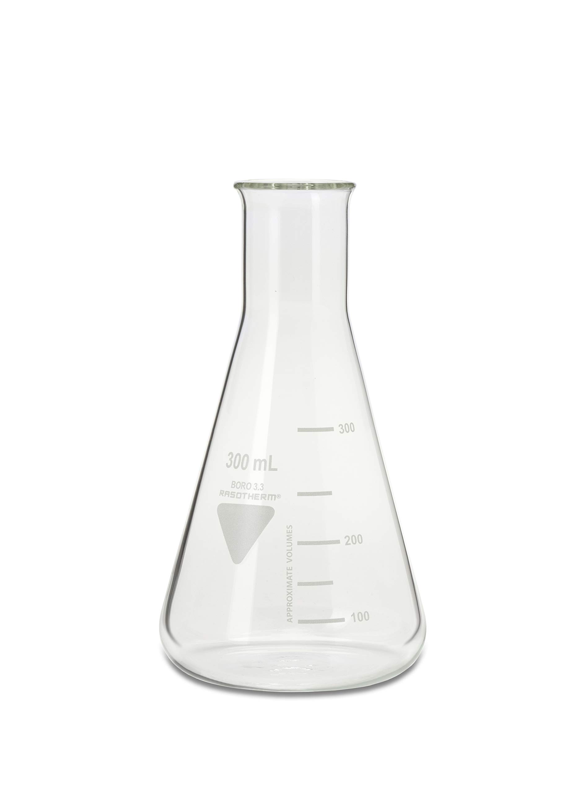 RASOTHERM Erlenmeyerkolben enghals, (Boro 3.3), 300 ml