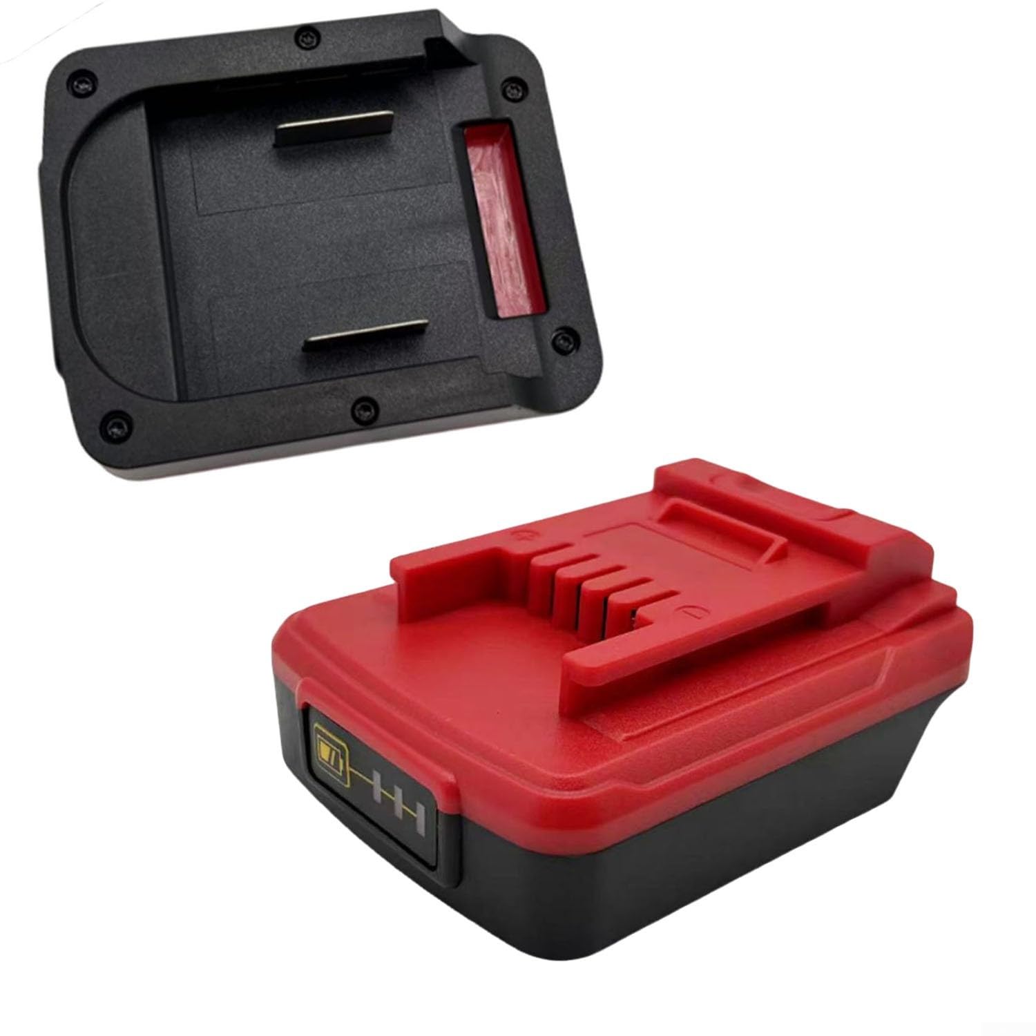 Yhenlovtt for battery Adapter Converter, Sturdy Plastic 18V/20V Li-Ion, For Makita-BL1830/BL1840-Einhell for Power X-Change Cordless Tools