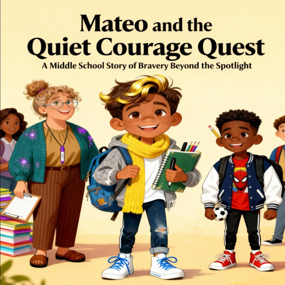 Mateo and the Quiet Courage Quest: A Middle School Story of Bravery Beyond the Spotlight