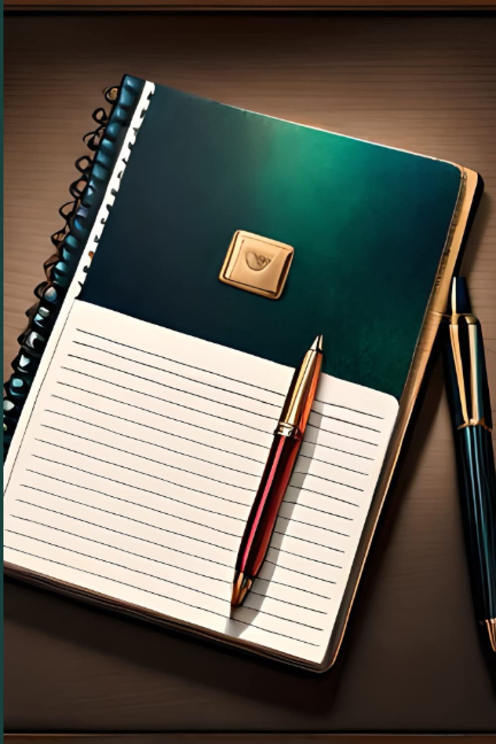 RGs Journal Notebook: Your Inner Voice For Self Exploration, 100 Pages.