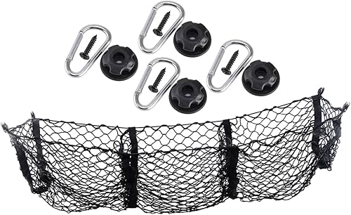 Miniatura 7 de Bolsa organizadora de red de tres bolsillos para camioneta SUV de carga resistente