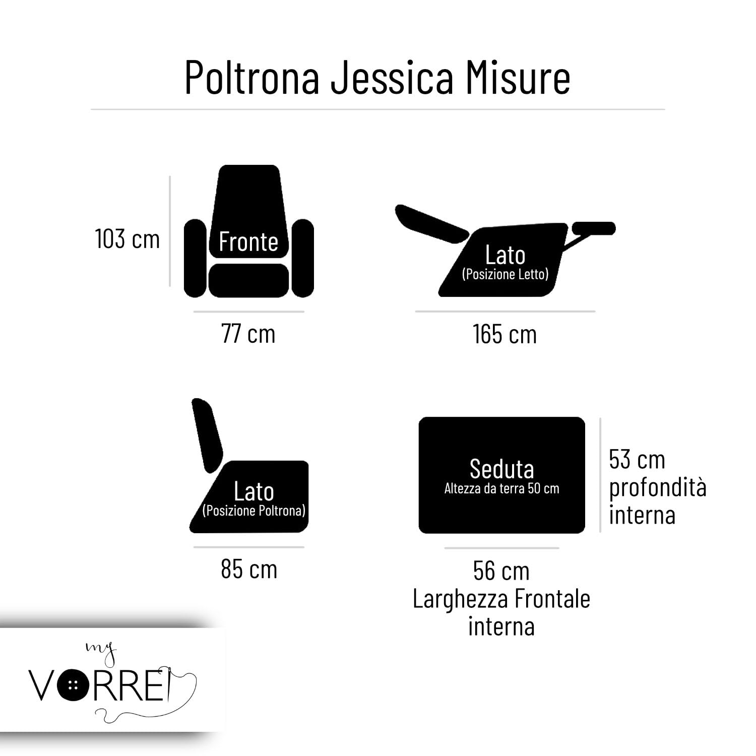 Sillón Relax 2 Motores Apoyabrazos Extraíbles Asa Trasera 4 Ruedas Revestimiento Microfibra Dispositivo Médico Clase 1 Jessica