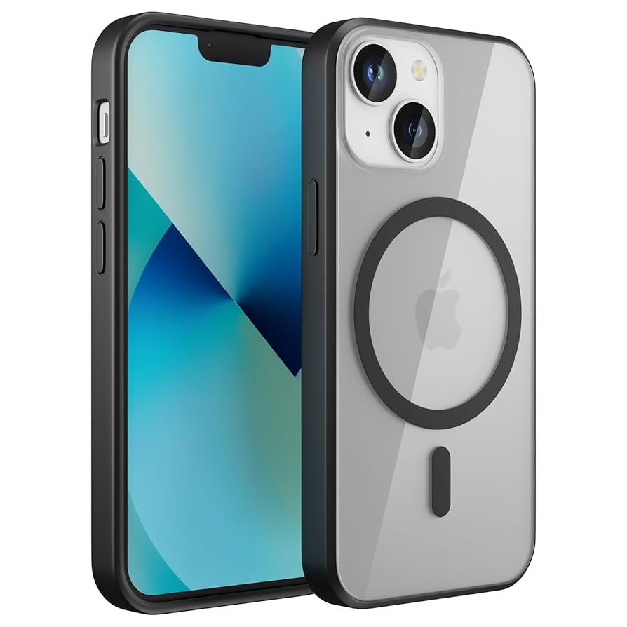 iphone13mini用ケースカバー青新品マットワイヤレス充電対応人気 Amazon.co.jp: iphone13 mini ケース耐衝撃 半透明マット感