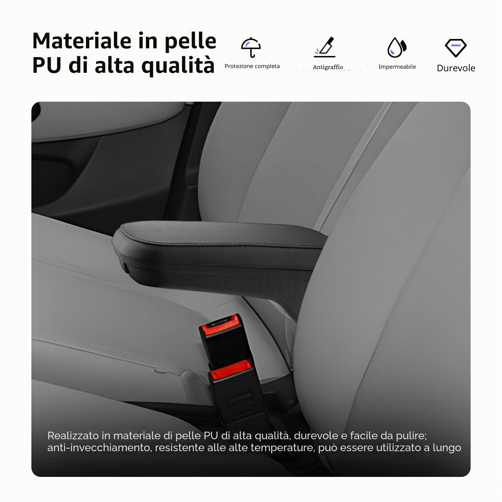 LUWU Compatibile con Leapmotor T03 2024 2025 2026 Braccioli auto T03 Console centrale scatola portaoggetti con grande vano portaoggetti e portabevande Leap Motor T03 accessori