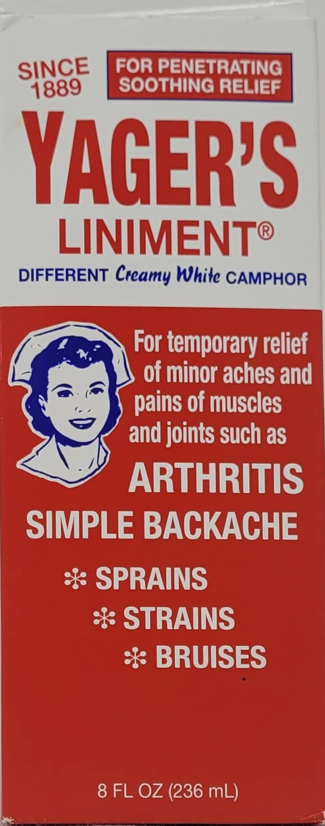 Yager's Pain Relieving Liniment, 8 Ounces