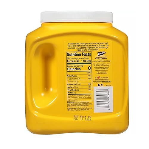 Miniatura 3 de Mostaza amarilla francesa de Qualitatt 105 oz