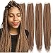 6 Packs/Lot (14/18/24/30) inch 1cm 20 Strands/Pack Thin 3X Box Braid Crochet Hair Extensionin Diameter 3X Synthetic Braid Hair Extensions Crochet Braids Hair Color(30Inch 27)