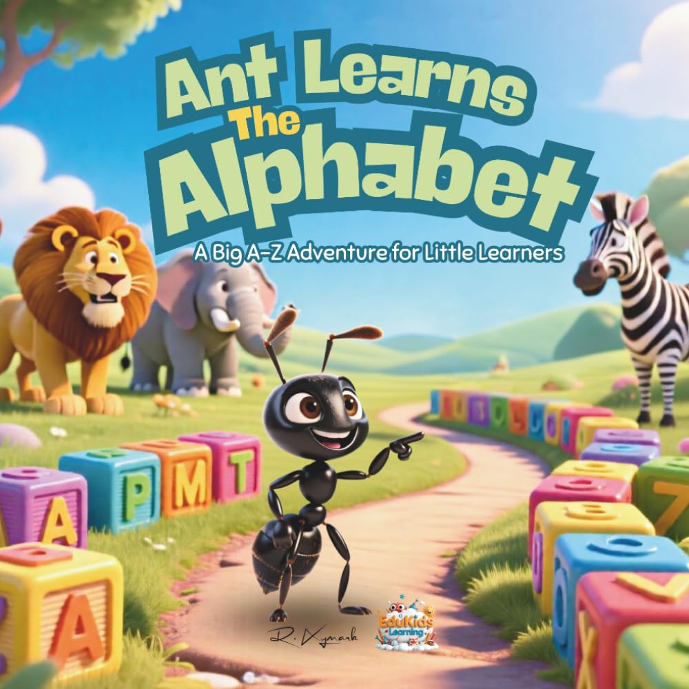 Ant Learns The Alphabet: A Big A-Z Adventure for Little Learners Age 4 - 7