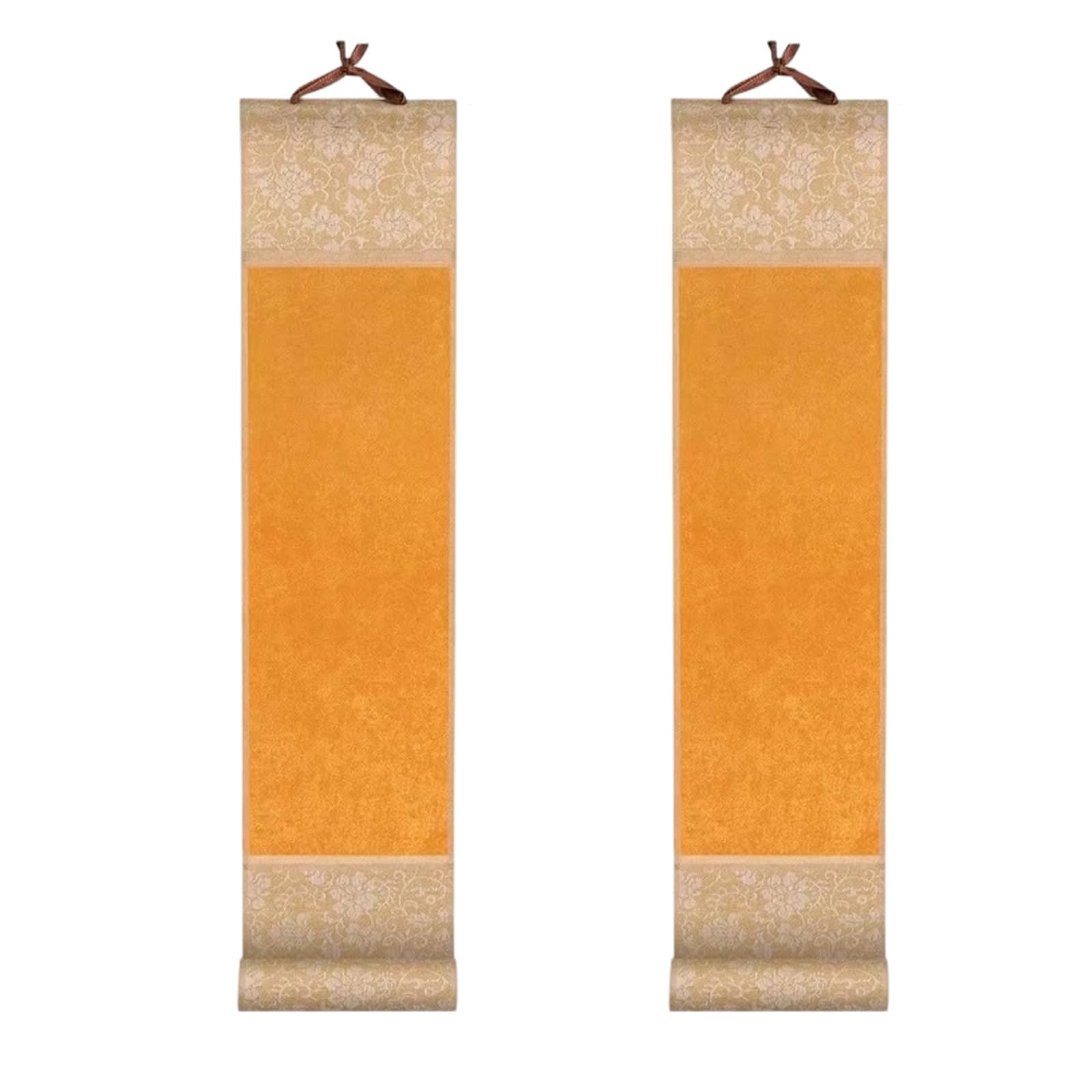 FGDTREE Wall Scrolls Blanks Hanging Scroll for Chinese Calligraphies Painting Art Supplies Blanks Wall Mounting Scroll Scrolls