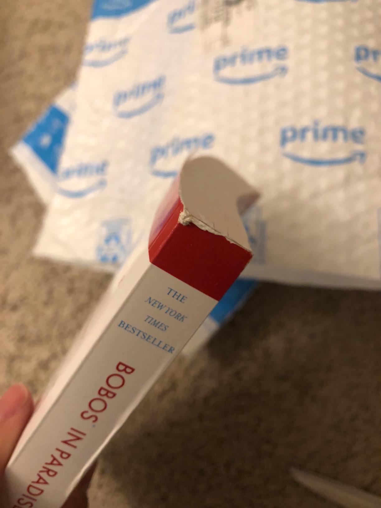 The book came with defects