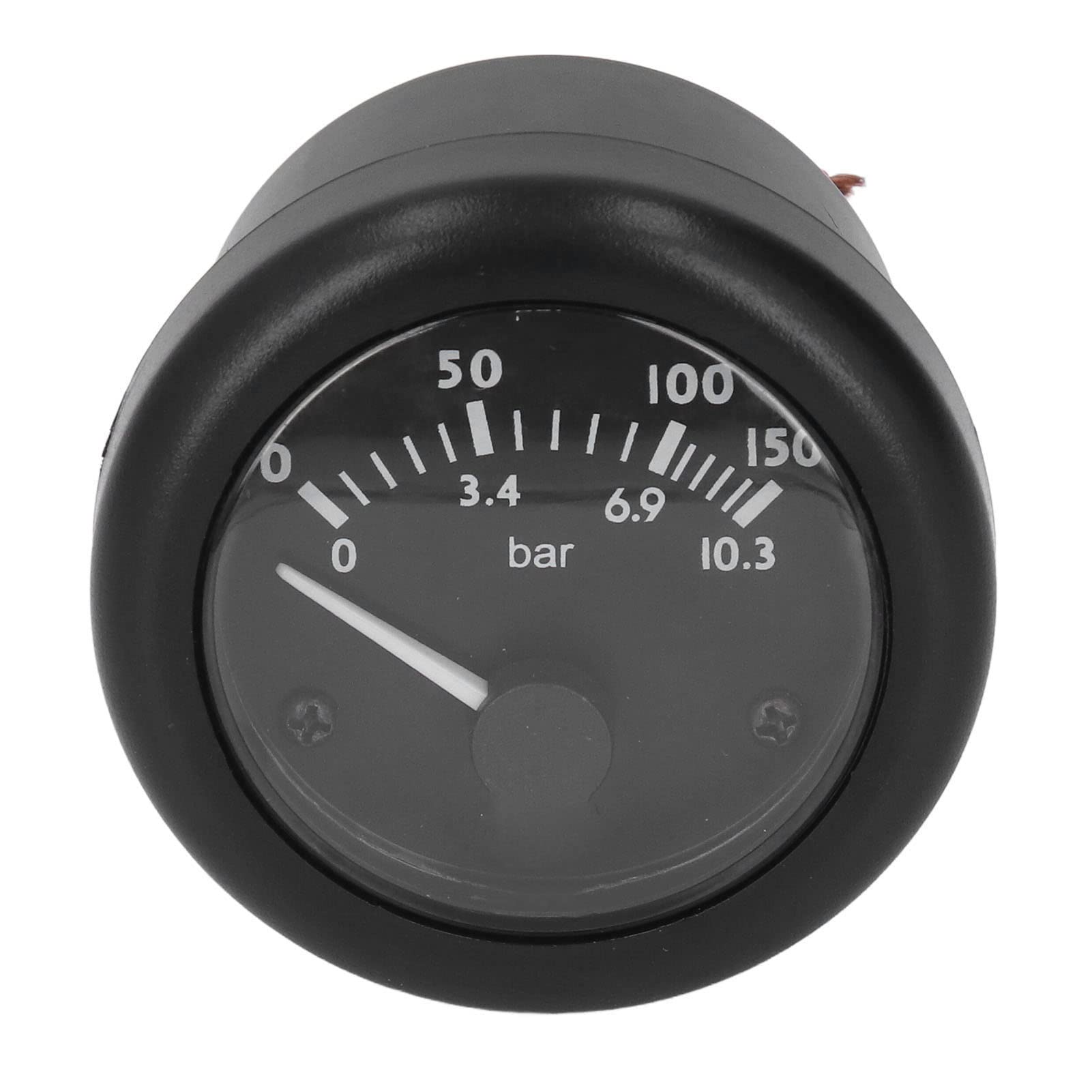 Jauge de Pression D' 0-10.3bar Accessoire de GéNéRateur 12v Jauge de Pression D' Ligne de Ceinture