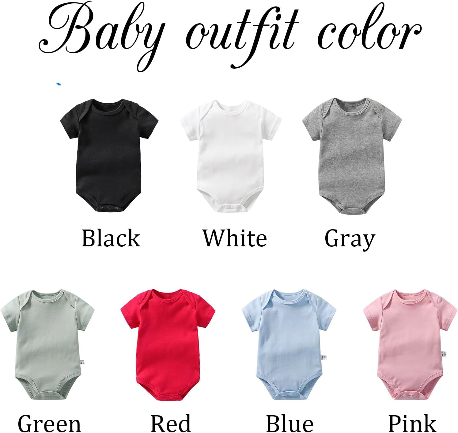 Custom Personalized Newborn Baby Coming Home Outfit with Monogrammed Sleeper, Custom Embroidered Romper and Hat Set for Baby Girl and Boy - Perfect (Short-Sleeved) Blue