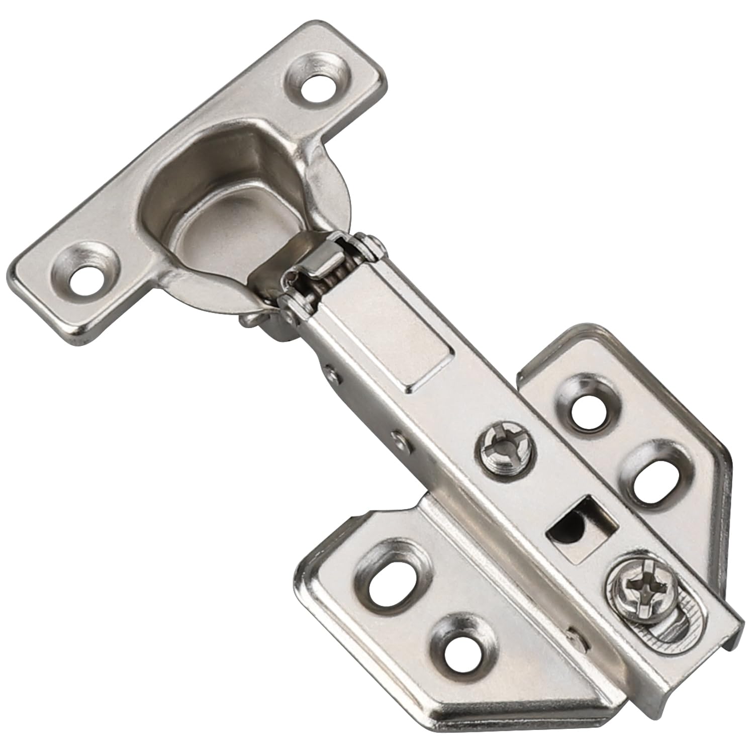 Kimdot 2 Pack 26mm Mini Cup Hinge for Billy Cabinet, European Half