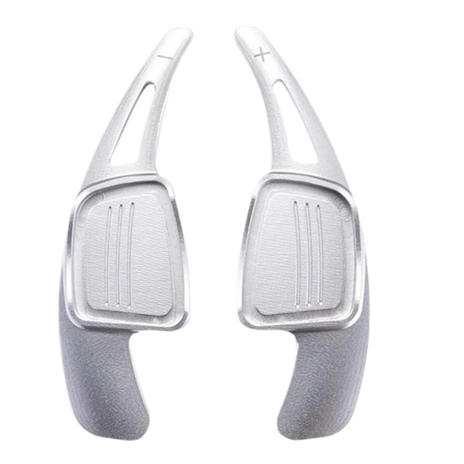 Immlsx For Type C Silver Car Shift Paddle For A3 S3 For A5 S5 2017 For A4 B9 For Q7 Tt For Tts Shifter Paddle Shift Extension Steering Wheel Gear Shifter Paddles(For Type C Silver)