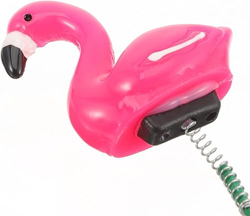 Miniatura 3 de GANAZONO 5 piezas Tiestos para Plantas Decoración Exterior Puerta Exterior Flamenco Decoración Ganchos de Pared Decorativos Jardinera Exterior