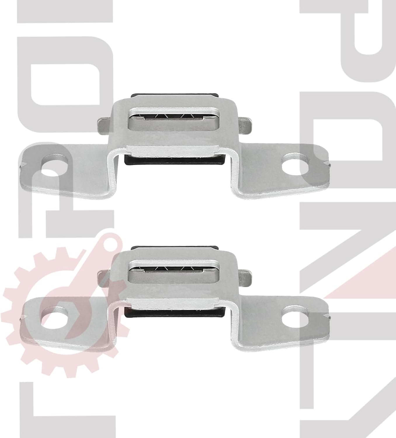 TQPONLY Tailgate Latch Striker Plates (2 Pcs) | Fits 1993-2011 Ford Ranger Truck Left or Right Door Strike Plate | Replaces F37Z-99431B54-A F37Z99431B54A