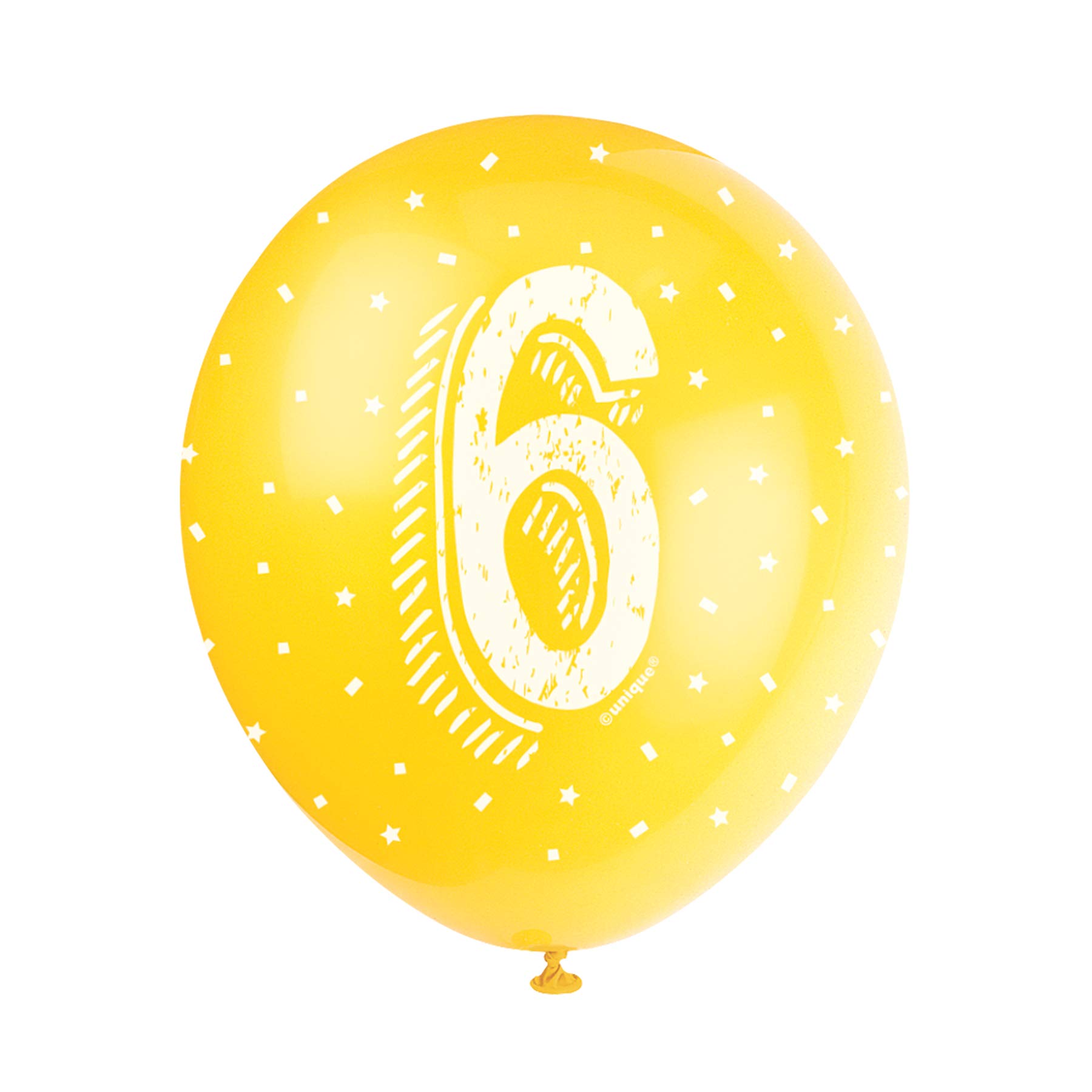Palloncino In Lattice 30 cm Numero 6 Colori Pastello Assortiti per la tua Festa – Oh Yeah! by Partylosophy