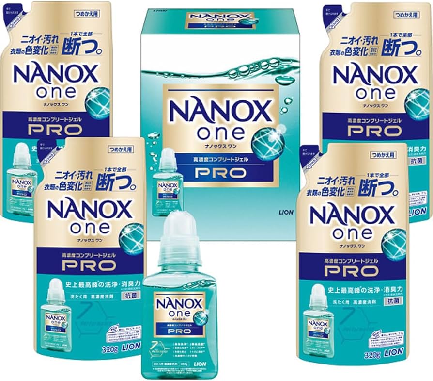 Amazon | ライオン NANOX ナノックスワン PRO 洗剤 液体洗剤 ギフト