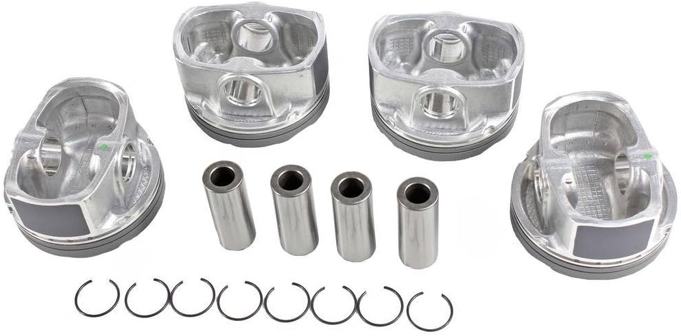 DNJ P955.20 Oversize Piston Set for 2009-2018 Scion Toyota Camry RAV4 tC 2.5L L4 16V DOHC 2494cc