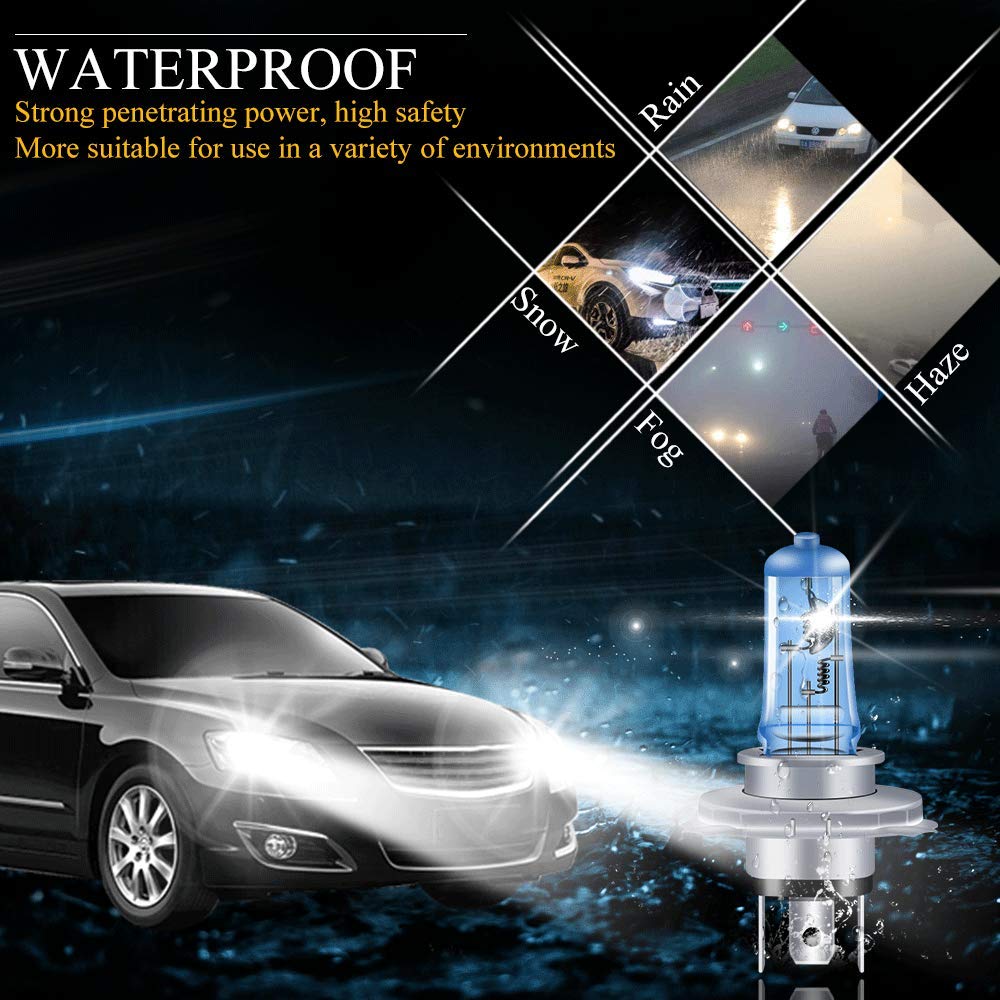 Lampadina H7 2 Lampade Alogene H7 8500K | Bianco Xenon | 55W E