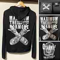 MAXIMUM THE HORMONE ラッシュガード　パーカー　XL Amazon.co.jp: マキシマム ザ ホルモン 紫外線エンピラッシュ
