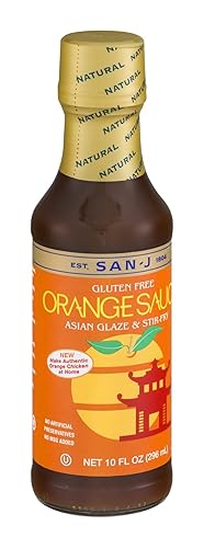 San-j sin Gluten Salsa de naranja (6x 10oz) (valor granel Multi-pack) disponible en Yaxa Guatemala