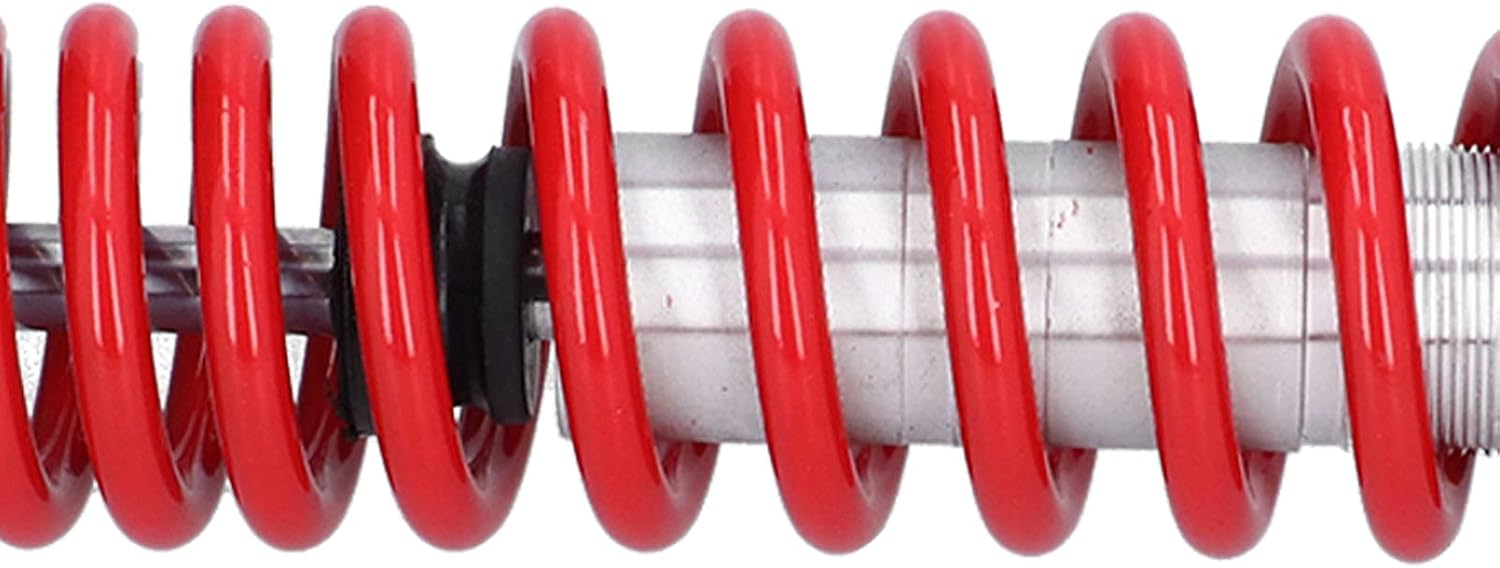 360mm Shock Absorber, 14.2inch Rear Suspension Shock Absorber Steel Alloy Damper Replacement, Adjustable Damping Universal for Motorcycle/ATV/Karts