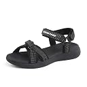 DREAM PAIRS Women's Sport Athletic Sandals Outdoor Hiking Sandals, Black, 7.5 gallery image
