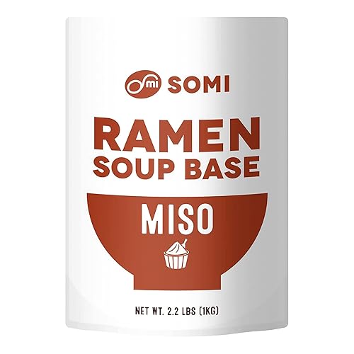 Base japonesa de sopa de ramen de miso, 2.2 libras, para caldo de ramen, arroz frito, revuelto, caldo de Umami