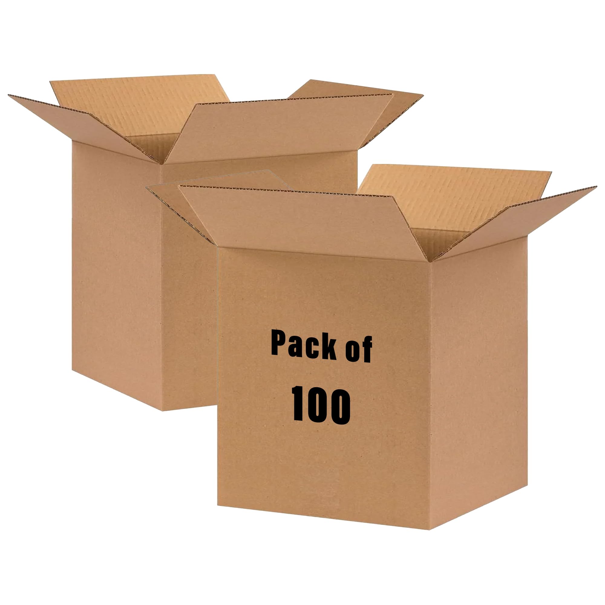 Kuber Industries Corrugated Box | 3 Ply Corrugated Packing Box | Corrugated for Shipping | Corrugated for Courier & Goods Transportation | L 6 x W 4.5 x H 6 Inch | Pack of 100 | Brown (B0CV48TPL2) Amazon Price History, Amazon Price Tracker