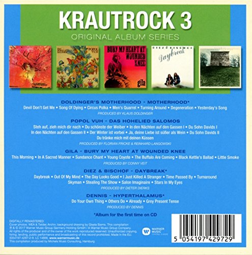 Krautrock - Original Album Series Vol.3 (5 Cd Set) #TOP1