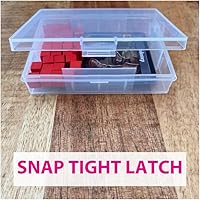 Vista 5 de PRODUCT80 BitBins - Estuche para cartas de juego – Caja de almacenamiento de tarjetas comerciales o de béisbol – Fundas de transporte de plástico