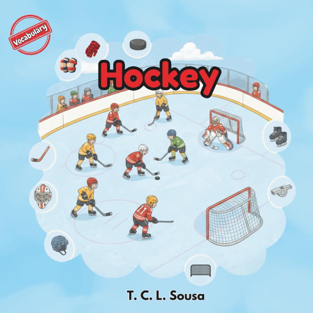 Hockey : Learning new vocabulary book - Vocabulary Series
