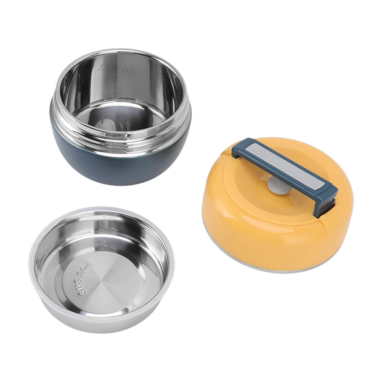 Termo para comida infantil de 0.8L ideal para el colegio y excursiones con doble compartimento