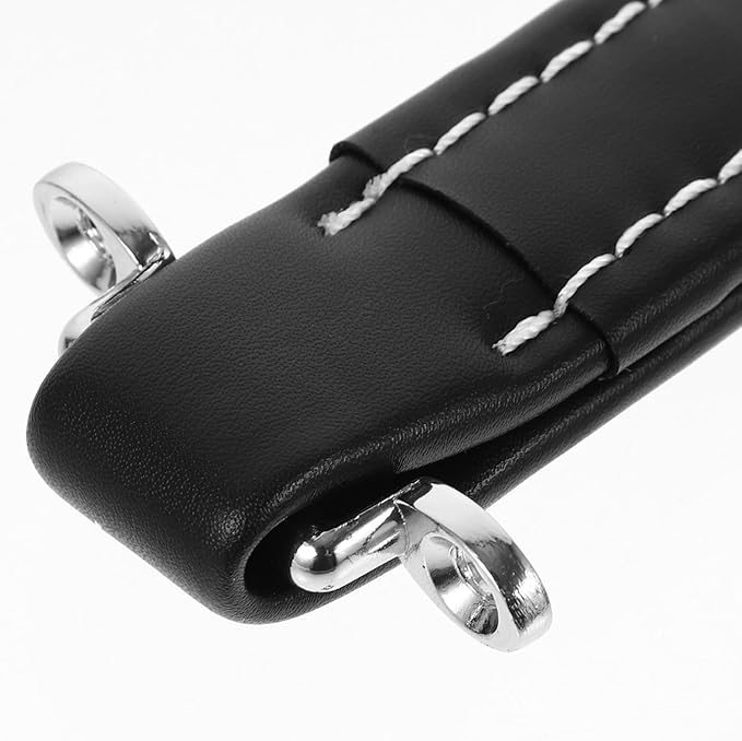 Manija para Amplificador de Guitarra Vintage Cuero PU Negro miniatura 4