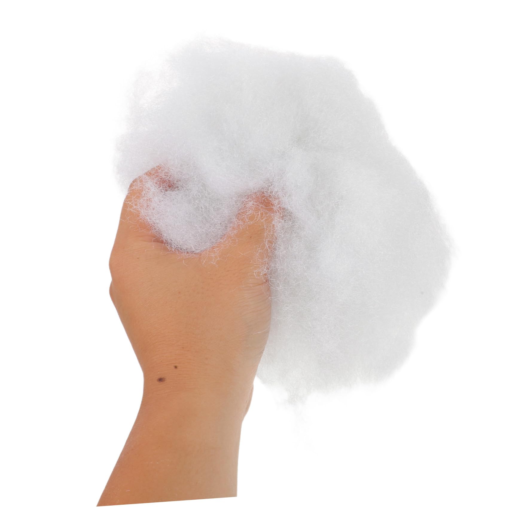 Relleno de Cojín de Alta Resiliencia 500g para Manualidades y Almohadas, Material de Fibra de Poliéster Suave y Ligero Adecuado para Estudios y Proyectos Creativos