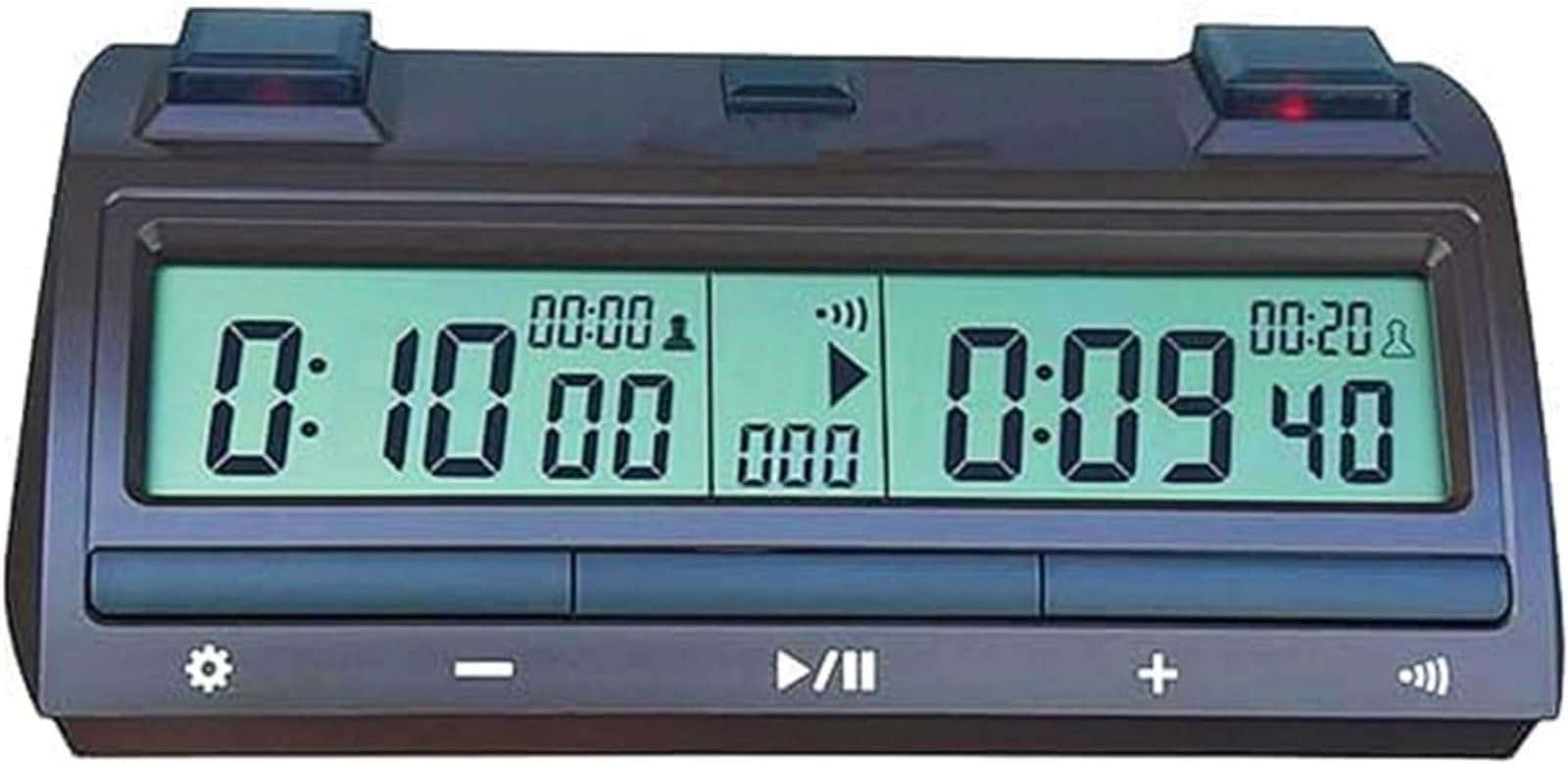 Matching Clock, Digital Chess Clock, Timer, Compatible with Shogi, Go, Osero, Chess, International Board Game, Professional Competition, Down/Up Timer, Game Standard