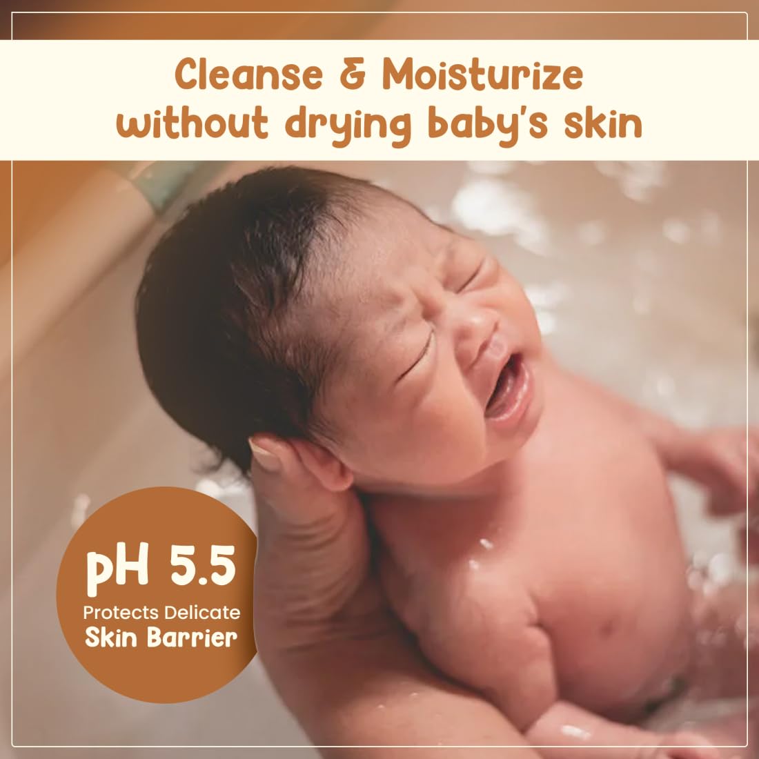 Mother Sparsh Moisturizing Milky Baby Bathing Soap Bar - 75gX2 | pH 5.5 with Milk, Coconut Oil and Vitamin E, Prevents Dryness & Rashes 2
