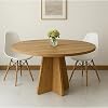 Barberon round modern decorative dining table kitchen table