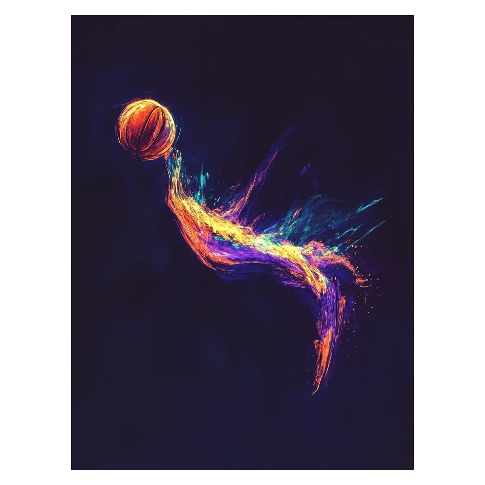 Malowanie po numerach, dla dorosłych, koszykówka, malowanie po numerach, płótno dla dzieci, artykuły plastyczne na ścianę, 137 x 100 cm, DIY, sport, kolorowy obraz na płótnie, rękodzieło dla dorosłych